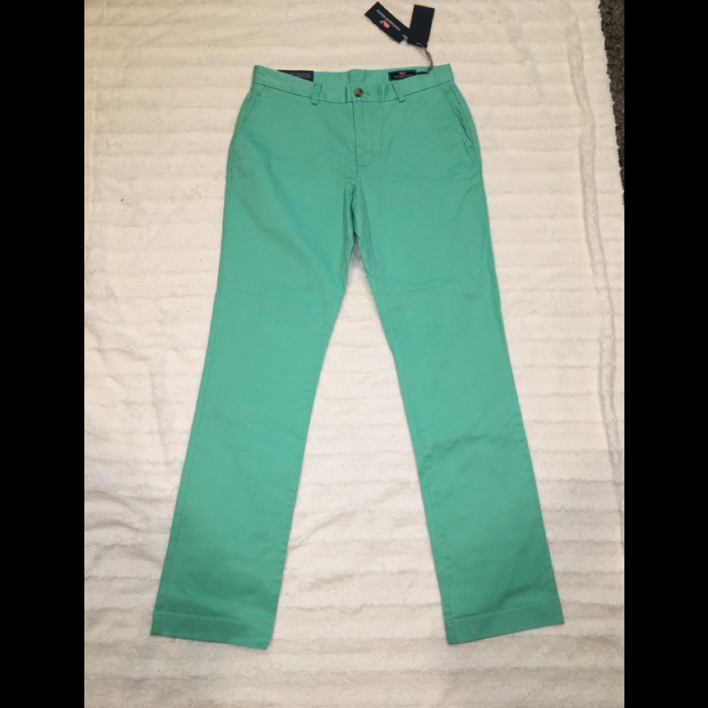Vineyard Vines Men's Breaker FlatFront Pants 32x34